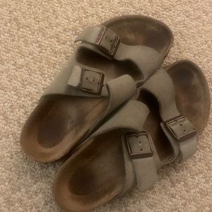 Birkenstocks-Suede, size 37